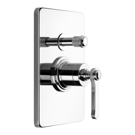 Gessi Venti 20 Installation Manual