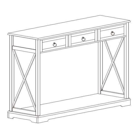 Mocka Hamptons Console Table Manual