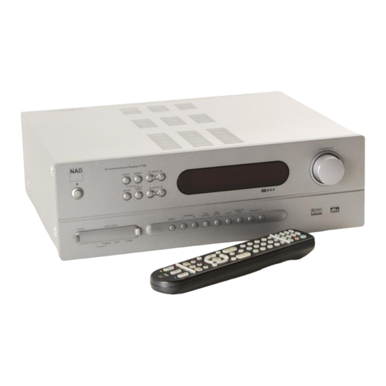 NAD T 743 Service Manual