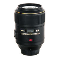 Nikon AF-S VR Micro Nikkor 105mm/f2.8G Repair Manual