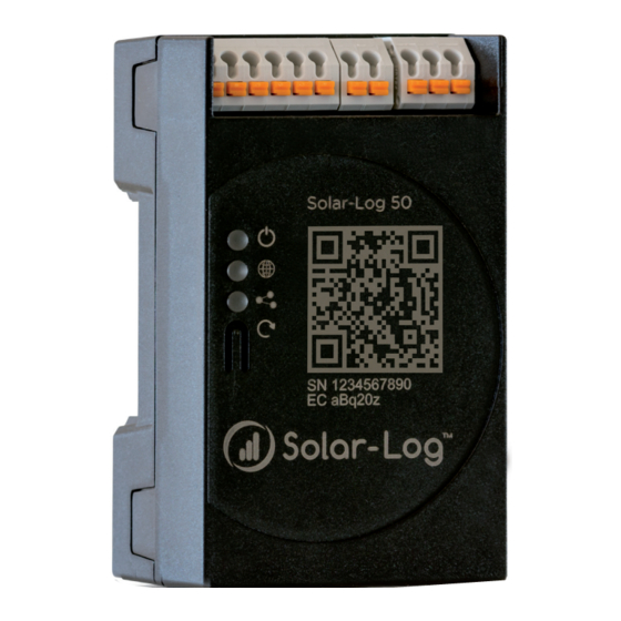 Solar-Log 50 Manual