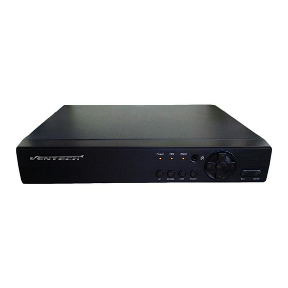 Ventech AHD Series Quick Configuration Manual