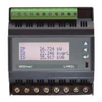 Lumel NR30PNET User Manual