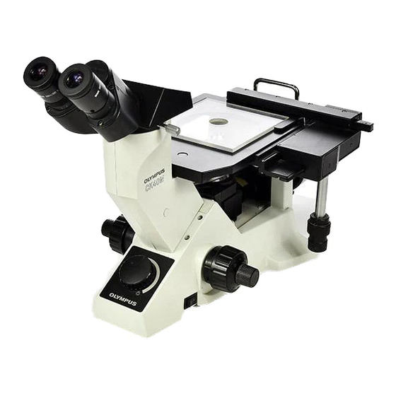 Olympus CK40M FRAME Microscope Manuals