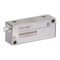 HEIDENHAIN AK ECA 4410 Mounting Instructions