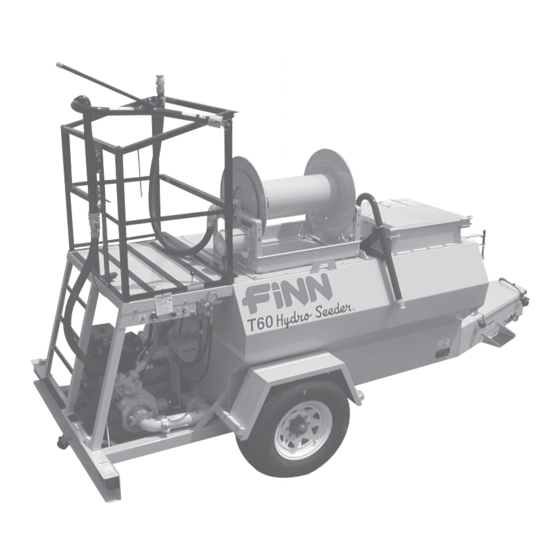 Finn HydroSeeder T60-II MD Parts And Operator's Manual