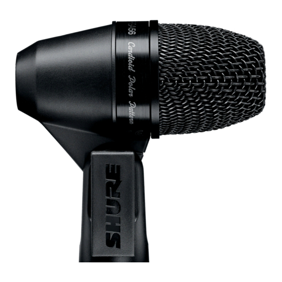 Shure PG ALTA Series User Manual