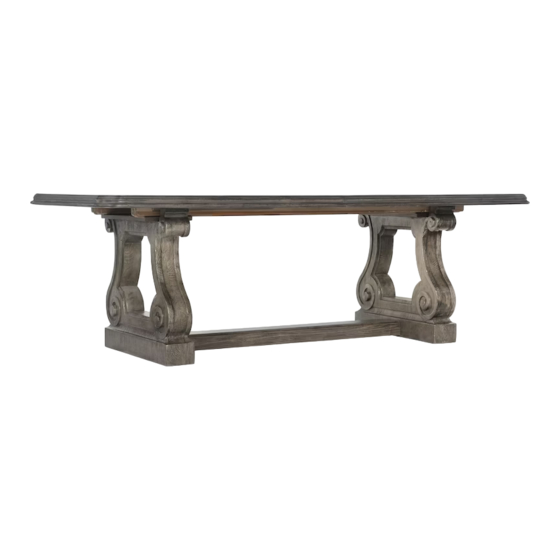 Hooker Furniture 5820-75200T Assembly Instruction