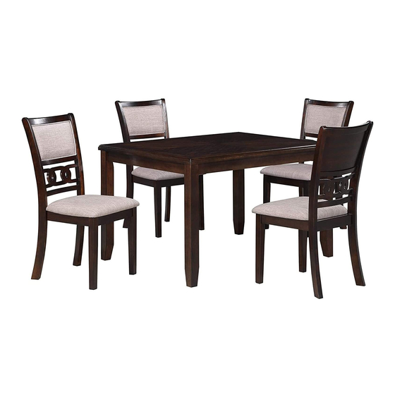 New Classic Furniture GIA D1701-548 Assembly Instructions
