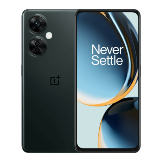 OnePlus Nord N30 5G User Manual