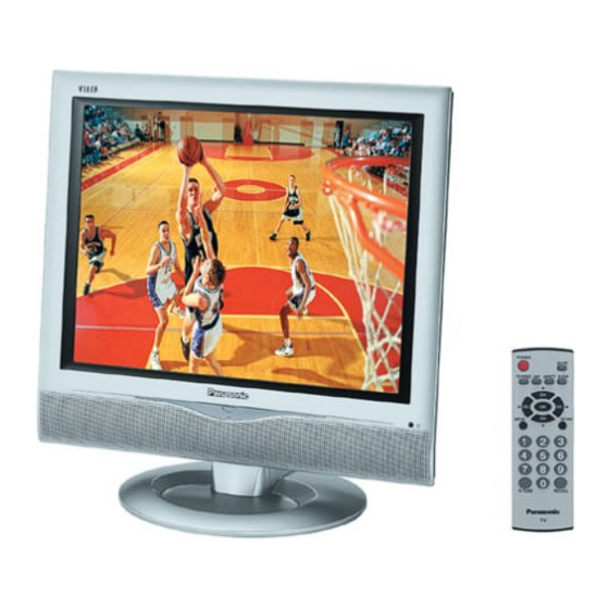 Panasonic TC-20LA2 Operating Instructions Manual