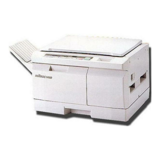 Mita DC-1460 Service Manual
