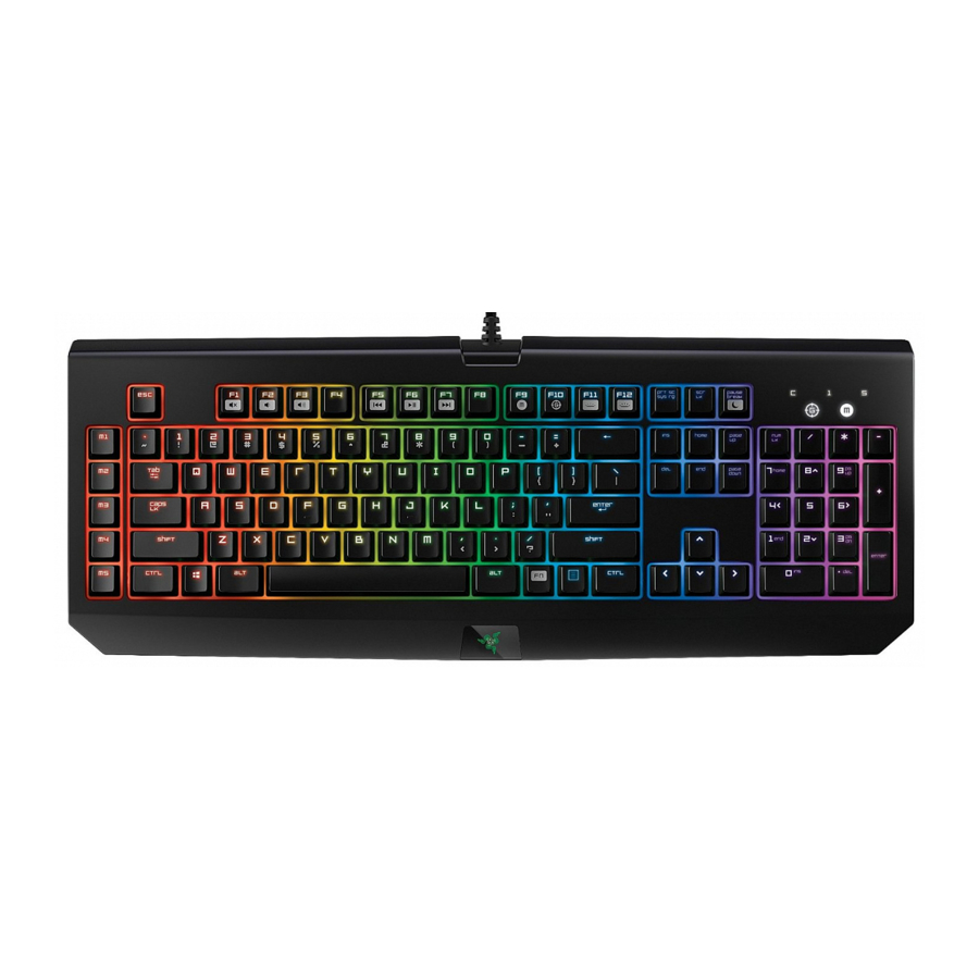 Razer BLACKWIDOW CHROMA Manual