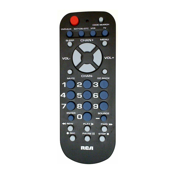 RCA RCR504BR Series User Manual