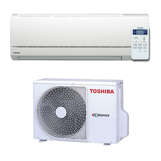 Toshiba RAS-137SKV-E6 Service Manual