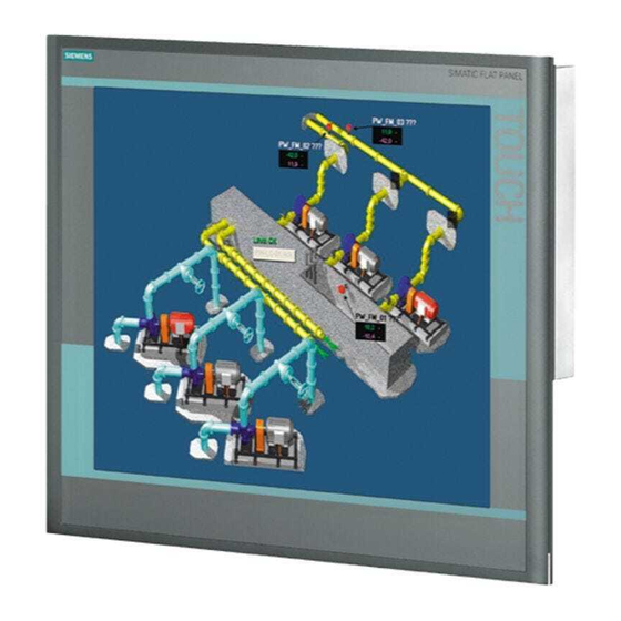Siemens 6AV7861 Series Manuals