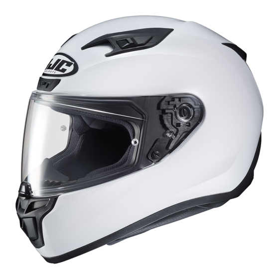 HJC i10 Manual