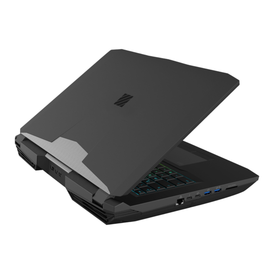Clevo P750TM1 Upgrade Manual