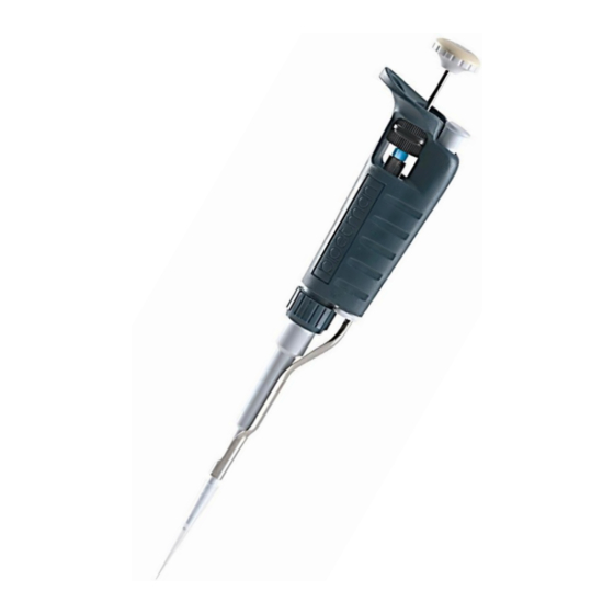 Gilson PIPETMAN P Series How To Use Manual