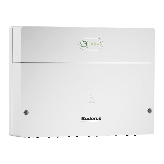 Buderus AM200 Installation Instructions Manual