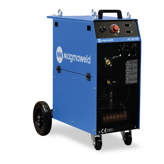 Magmaweld RS 350 MK PRO User Manual