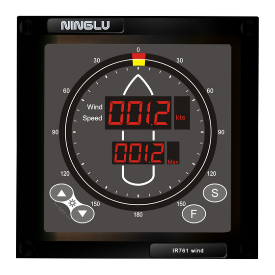 Ninglu IR761 Operating & Installation Manual