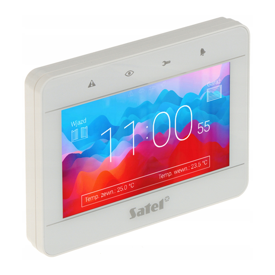 Satel INTEGRA INT-TSG2 User Manual
