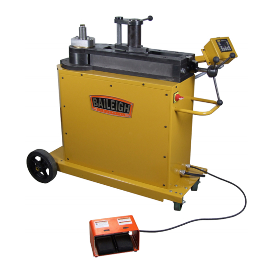 Baileigh Industrial RDB-325 Operator's Manual