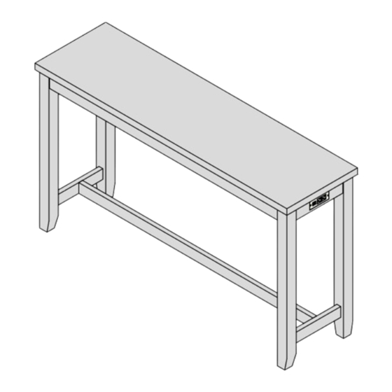 Furniture of America CM3474 Assembly Instructions Manual
