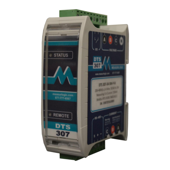 Measurlogic DTS 307 Install Manual