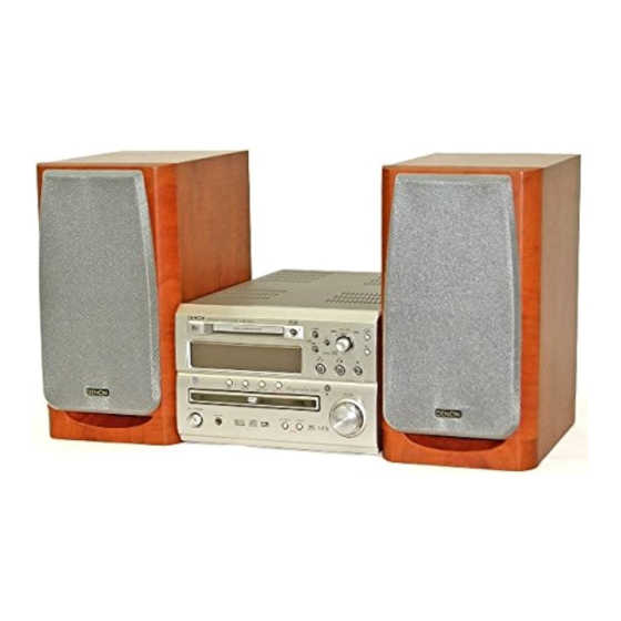 Denon D-MA5DV Service Manual