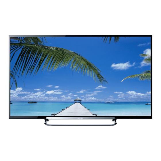 Sony KDL-50R550A Dimensions