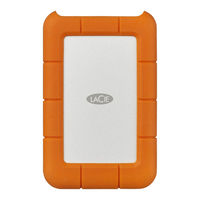 LaCie Rugged USB 3.0 FireWire 800 Quick Install Manual