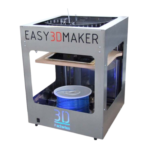 3D Factories EASY 3D MAKER User Manual