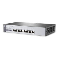 HP OfficeConnect 1820 48G PoE+ Installation And Getting Started Manual