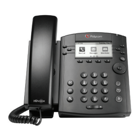 Polycom VVX-300 Quick Start Manual