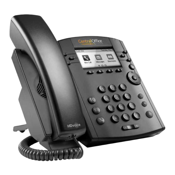 Polycom VVX 300 Basic Phone Manual