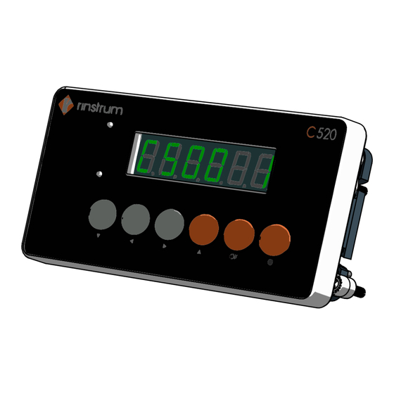 Rinstrum C520 Usage Manual
