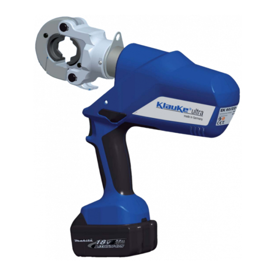 Textron Klauke EK 60/22-L Instruction Manual