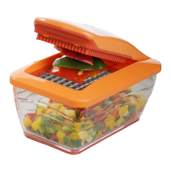 Genius Nicer Dicer Chef S Instruction Manual