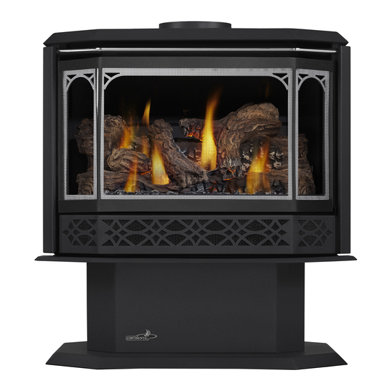 Wolf Steel Continental Fireplace CDVS500P Installation And Operating Instructions Manual