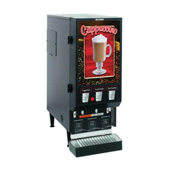 Bunn FMDA DBC-3 Installation And Operating Manual