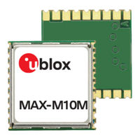 Ublox MAX-M10M Integration Manual