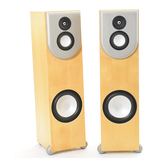 REVELL Performa F30 Floorstanding Speaker Manuals