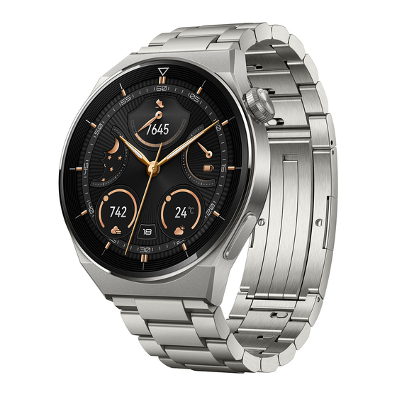 Huawei WATCH GT 3 Pro Quick Start Manual