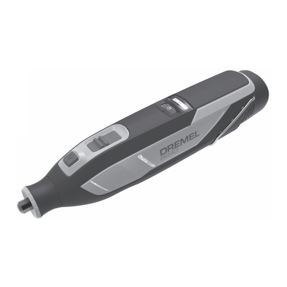 Dremel 8240 Original Instructions Manual