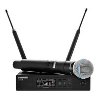 Shure QLX D Series Manual
