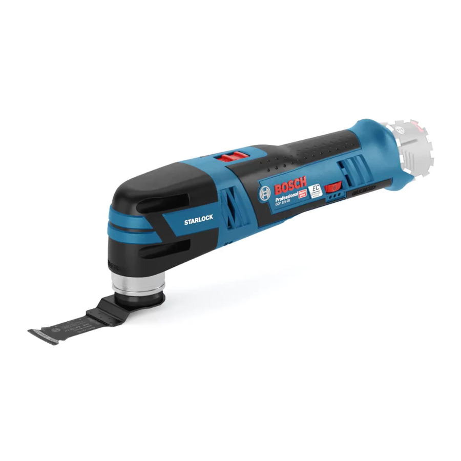 Bosch Professional GOP 12V-28 Manual