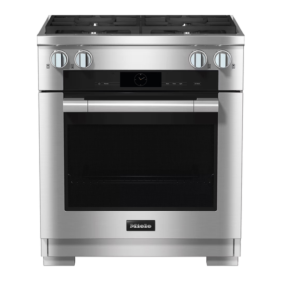 Miele HR 1924-3 DF Manuals