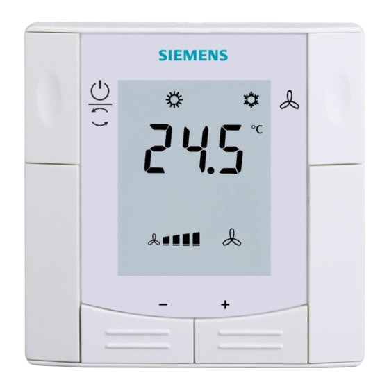 Siemens RDF300 Documentation